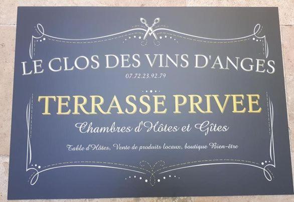 Chambres D Hotes Le Clos Des Vins D Anges Saint-Pierre-des-Champs Eksteriør bilde